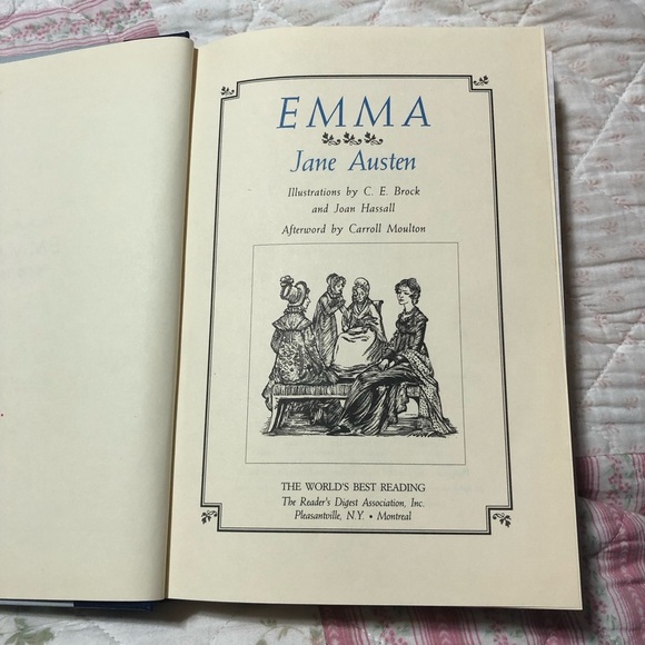 Jane Austen's Emma Hardcover Book - Picture 3 of 7